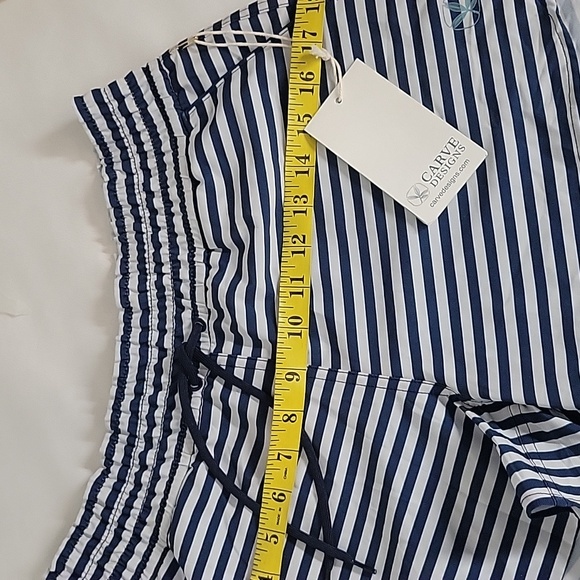NWT Carve Designs Stripe Bali Shorts - Picture 12 of 13